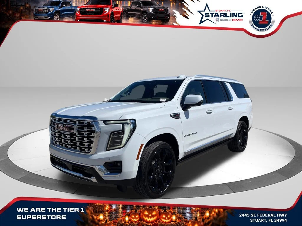 New 2027 Glacier White Tricoat GMC Denali image 1