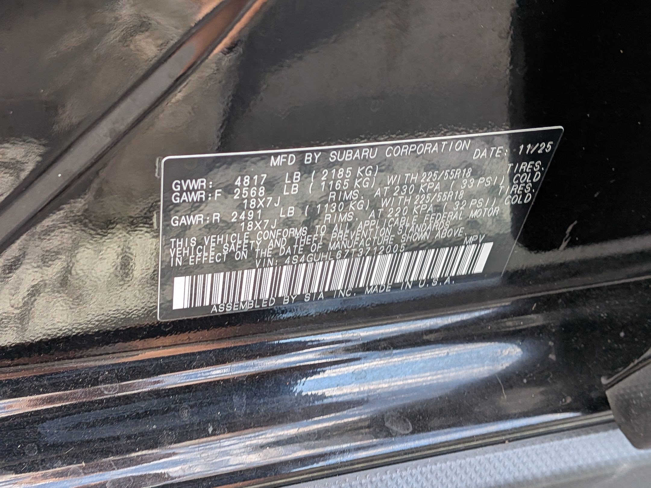 Certified Used 2026 Crystal Black Silica Subaru Limited image 31