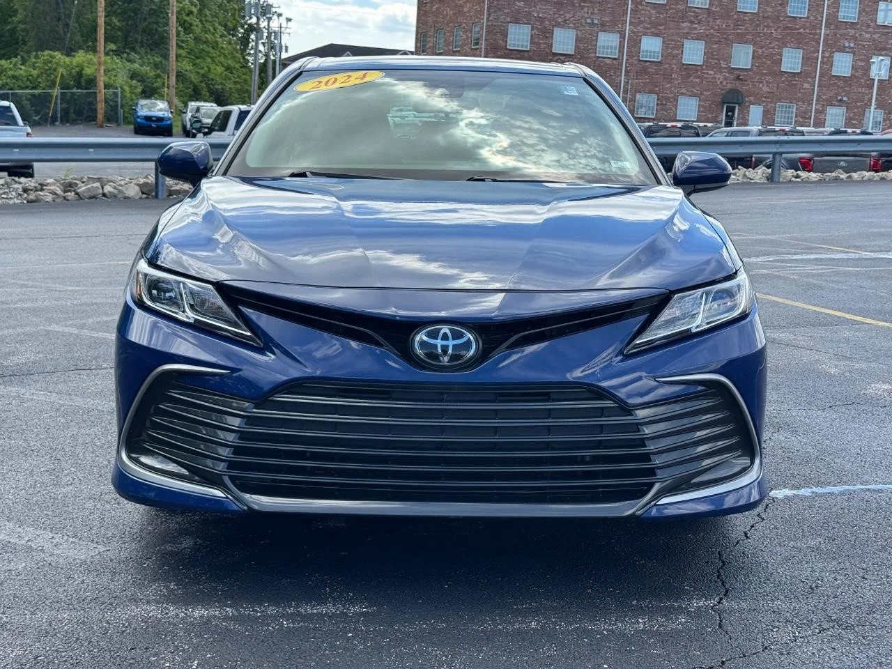 Used 2024 Reservoir Blue Toyota LE image 10