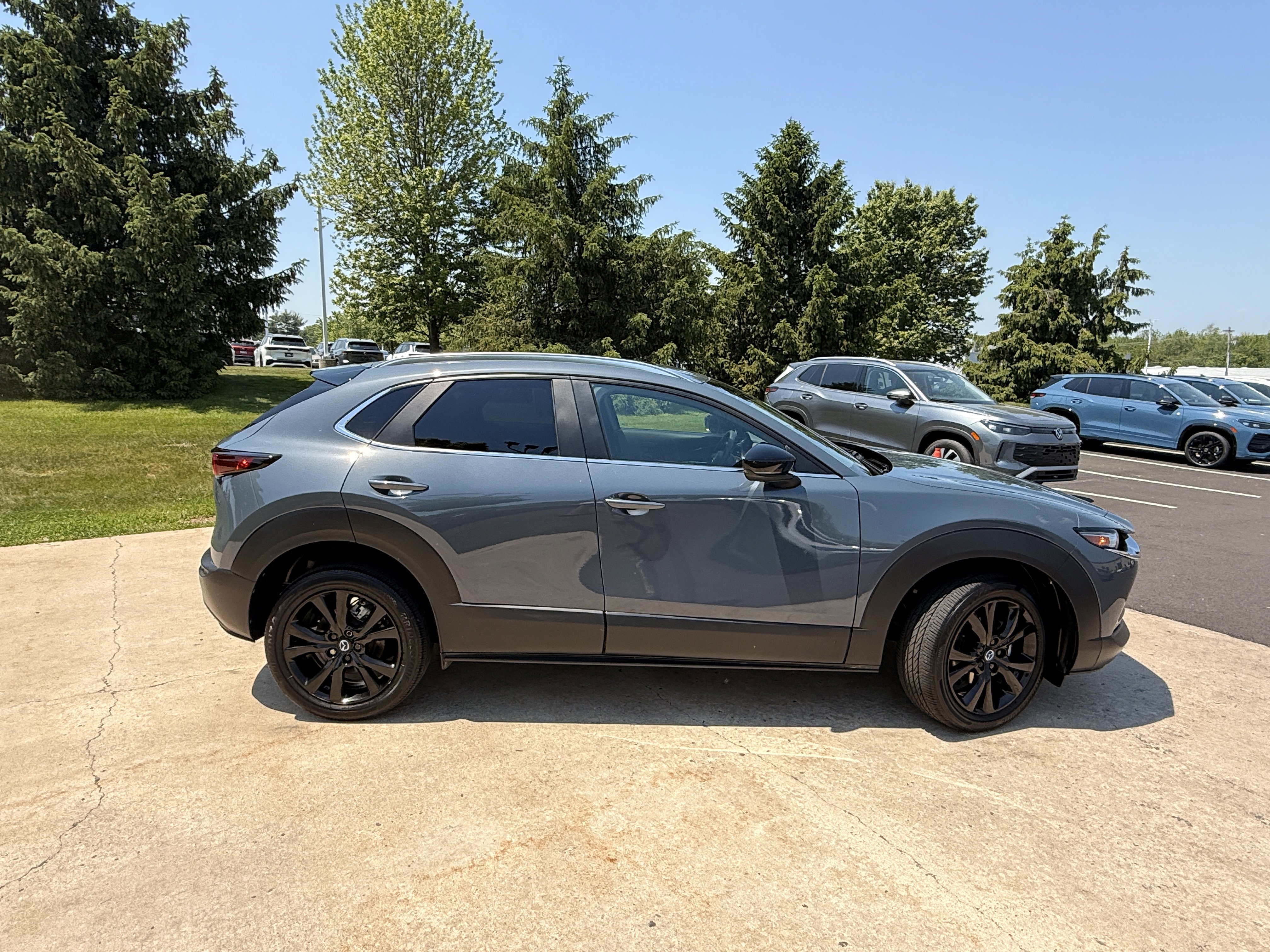 Used 2023 Polymetal Gray Metallic Mazda 2.5 S Carbon Edition image 17