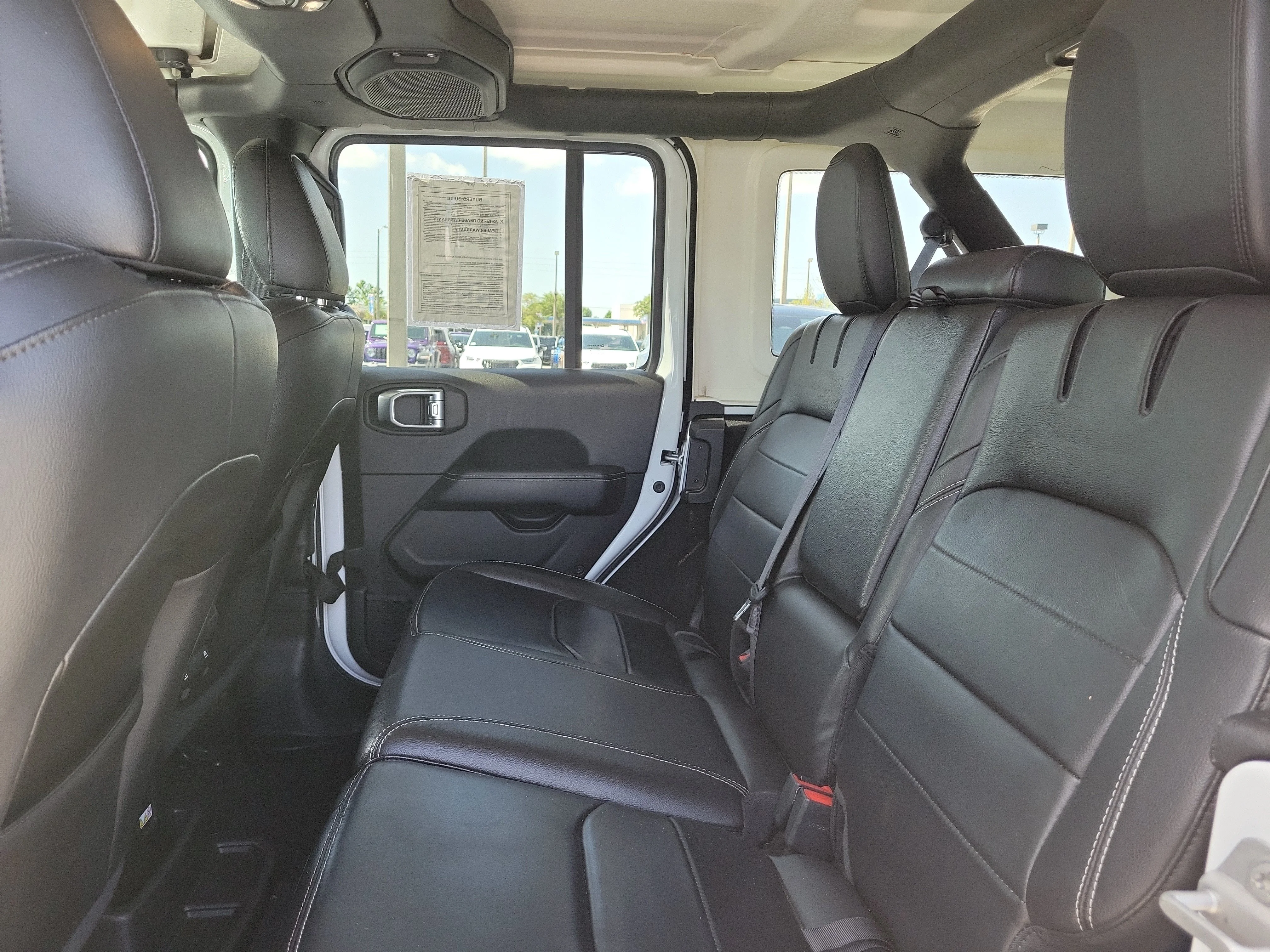 Used 2023 Bright White Clearcoat Jeep Sahara image 16
