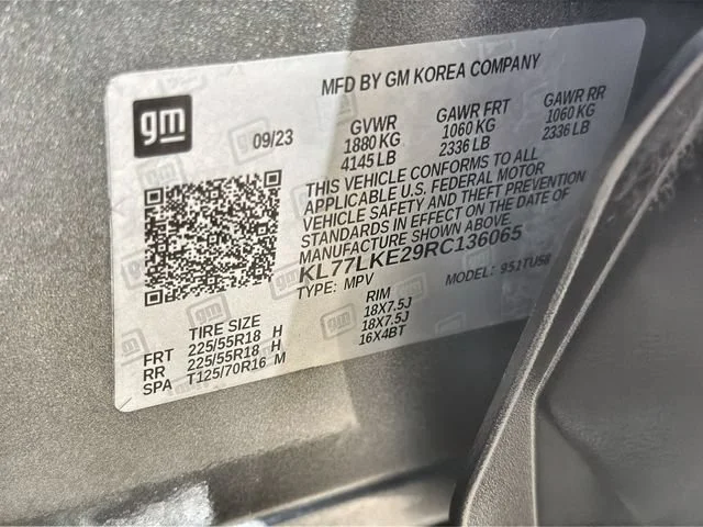 Certified Used 2024 Sterling Gray Metallic Chevrolet ACTIV image 32