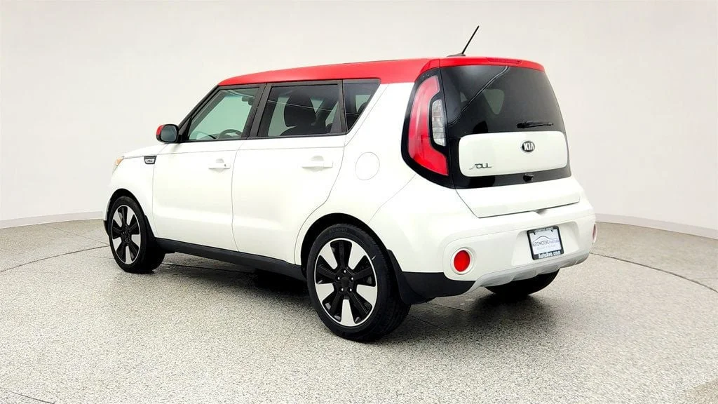 Used 2019 Clear White/Red Roof Kia + Automatic w/ Designer Pkg image 7