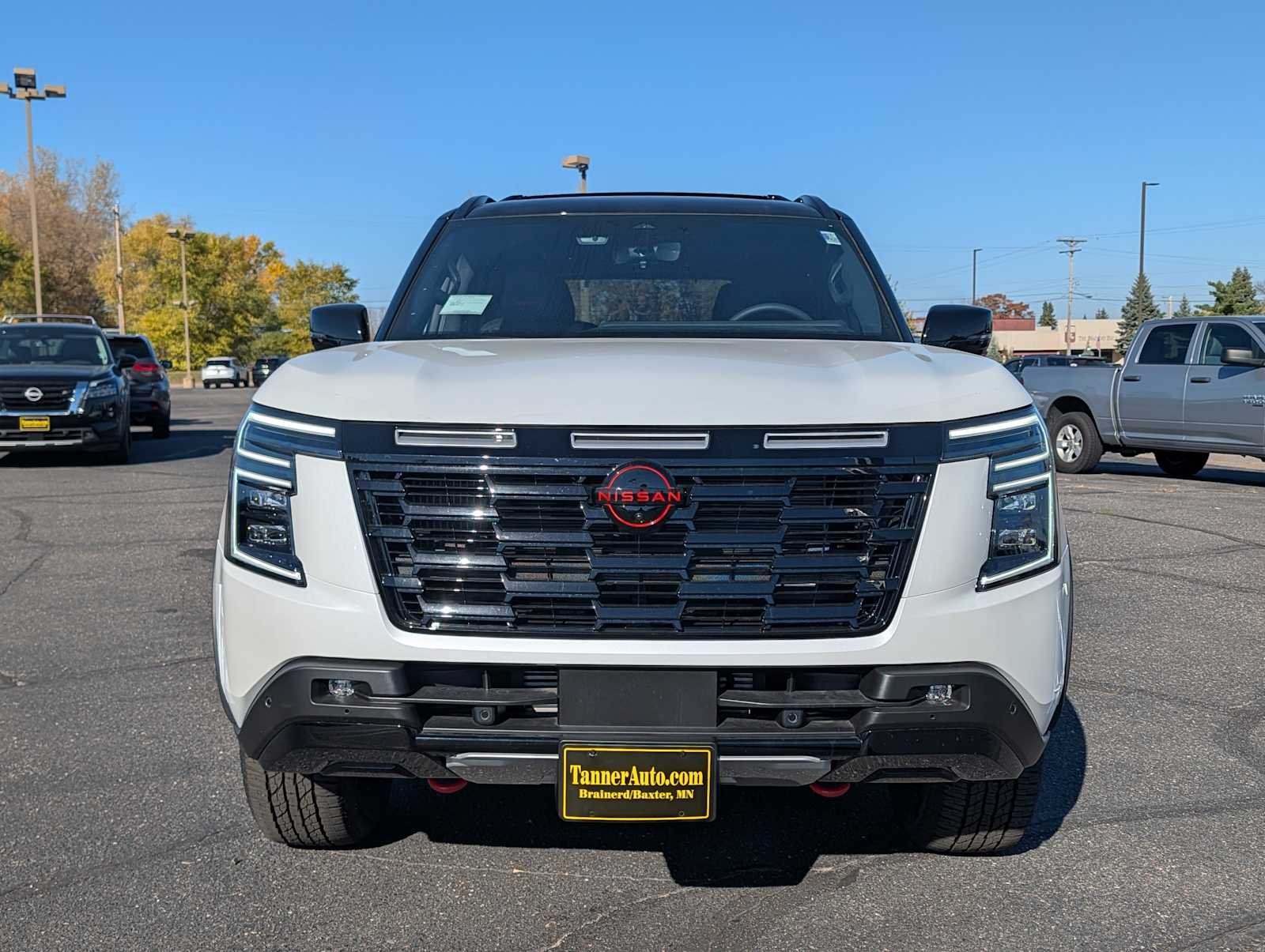 New 2026 Aspen White TriCoat / Super Black Two-tone Nissan PRO-4X® image 2