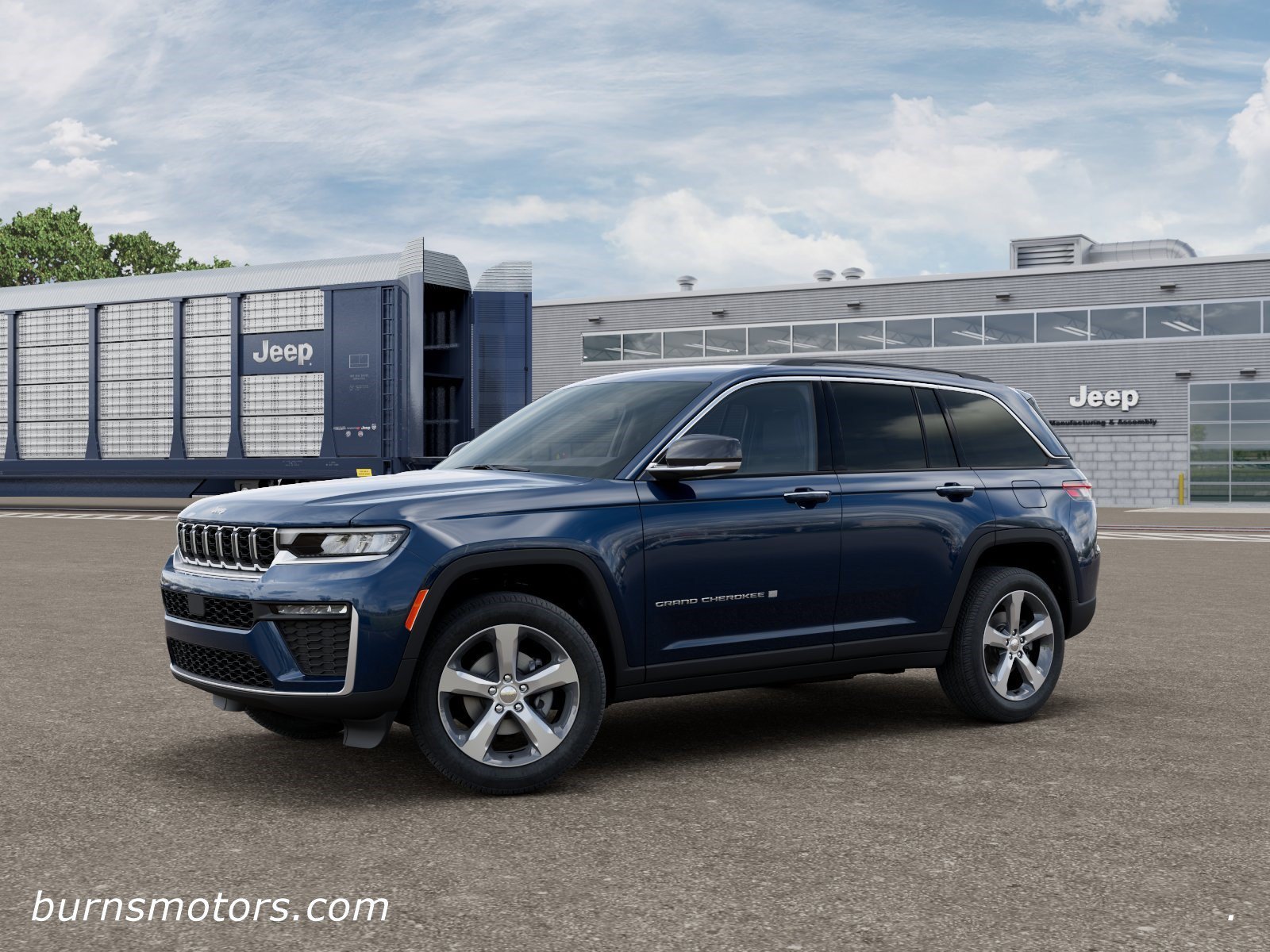 New 2026 Fathom Blue Pearl-Coat Exterior Paint Jeep Limited image 2