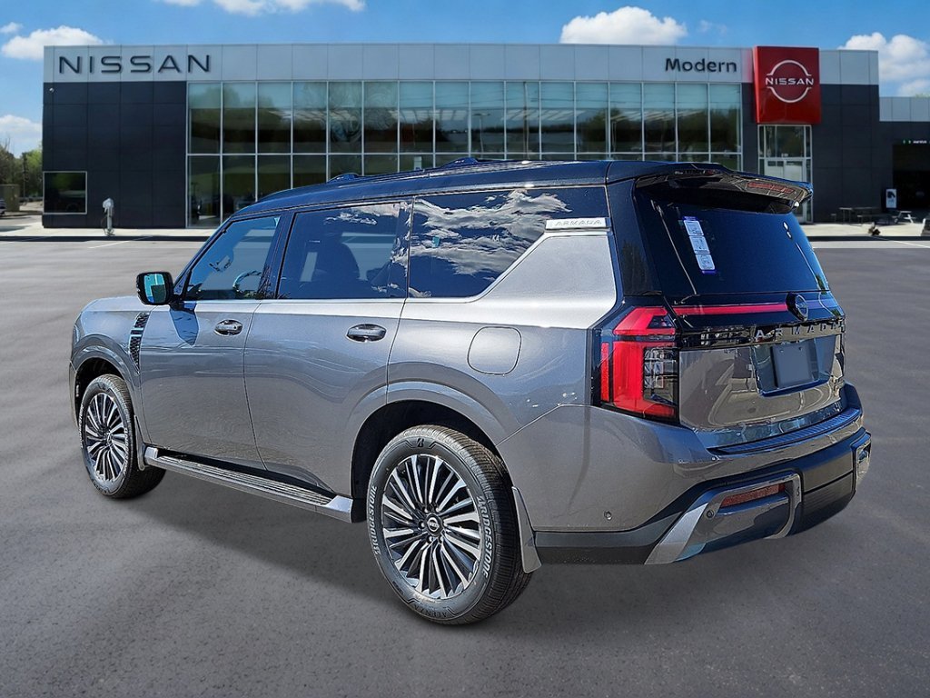 New 2026 Gun Metallic / Super Black Two-tone Nissan Platinum Reserve image 2