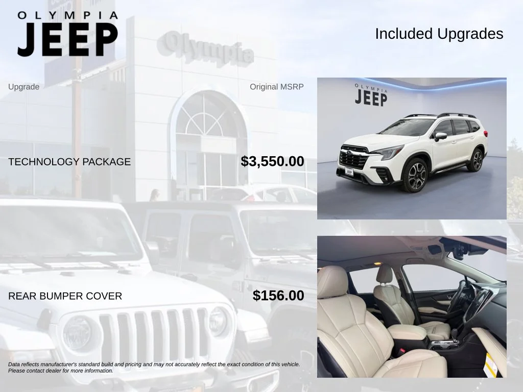 Used 2023 White Subaru Limited image 4