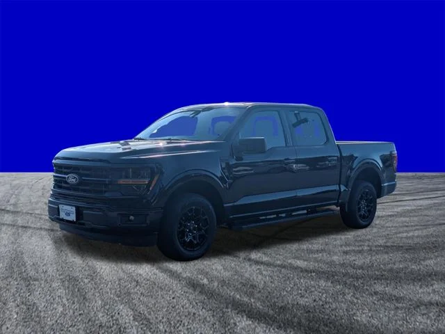 New 2026 Agate Black Metallic Ford XLT image 8