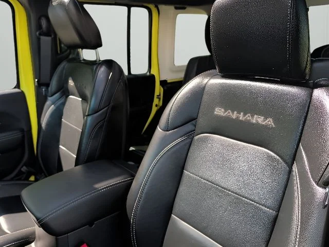 Used 2023 Yellow Jeep Sahara 4xe image 12