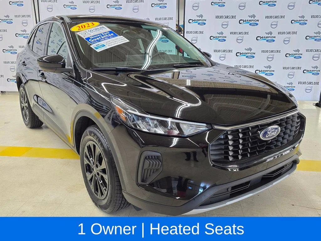 Certified Used 2023 Black Metallic Ford Active image 1