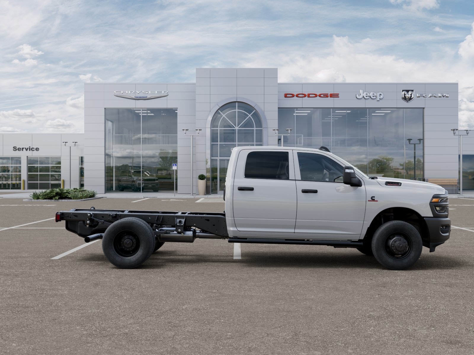 New 2026 Bright White Clear-Coat Exterior Paint RAM Tradesman image 22
