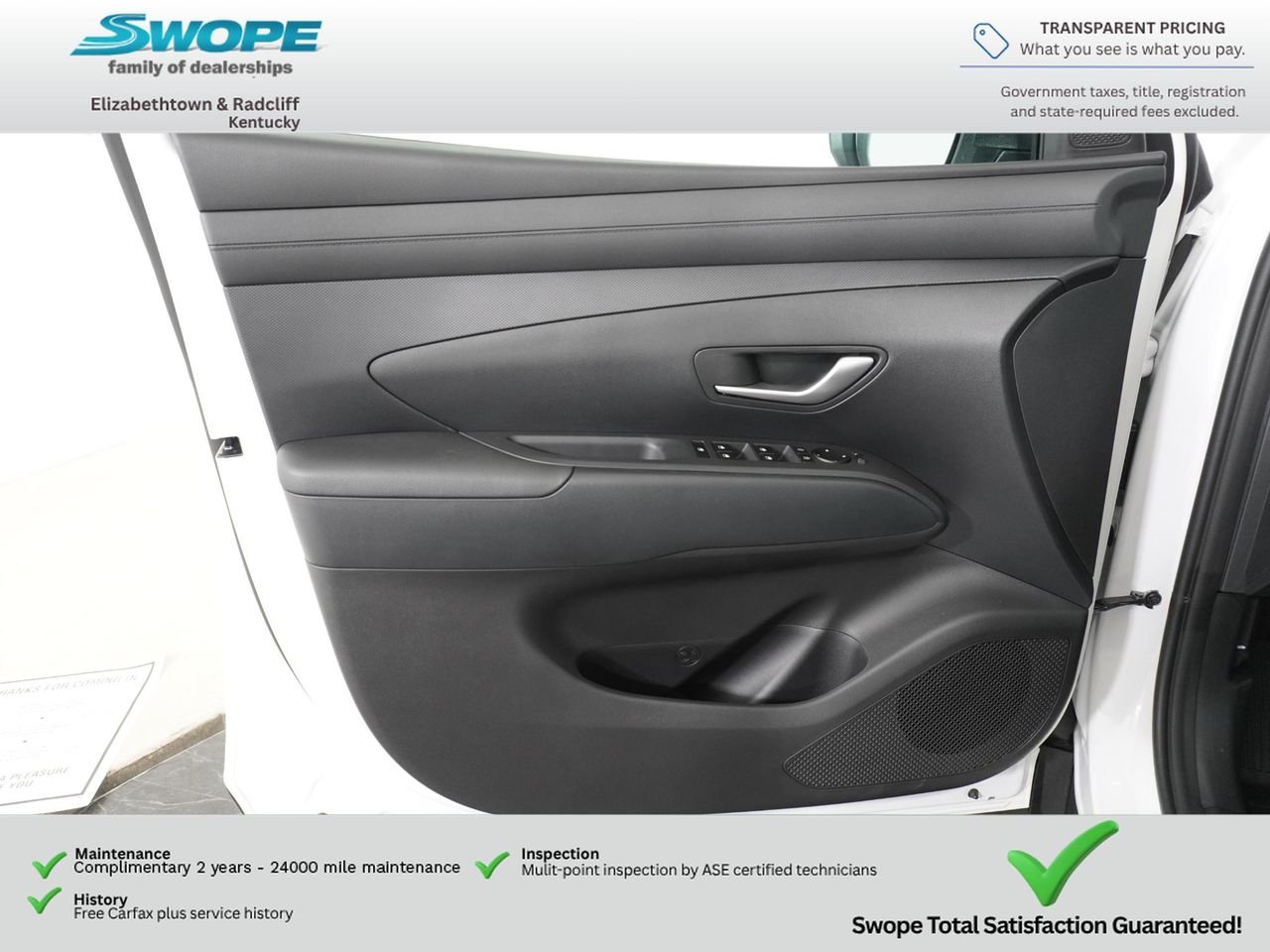 New 2026 Creamy White Pearl Hyundai Blue image 14