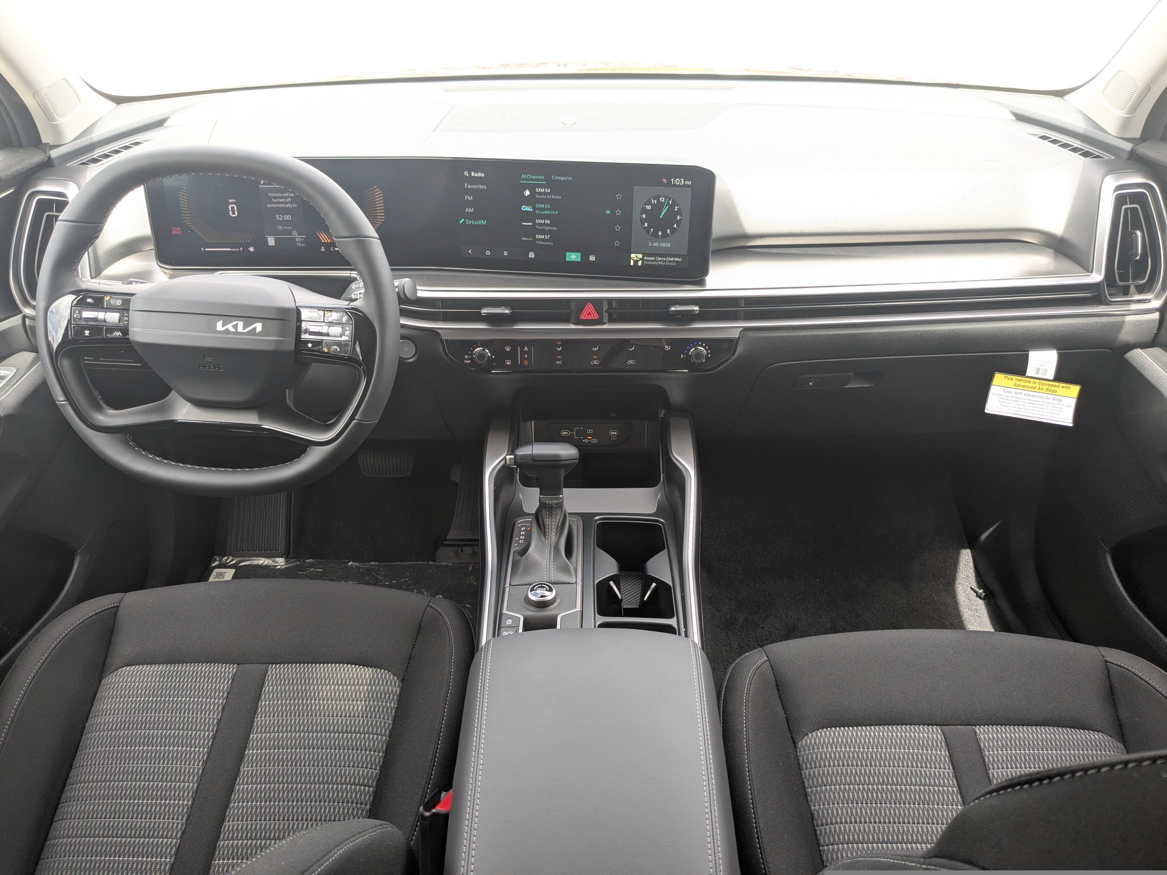 New 2026 Ebony Black Kia LX image 17