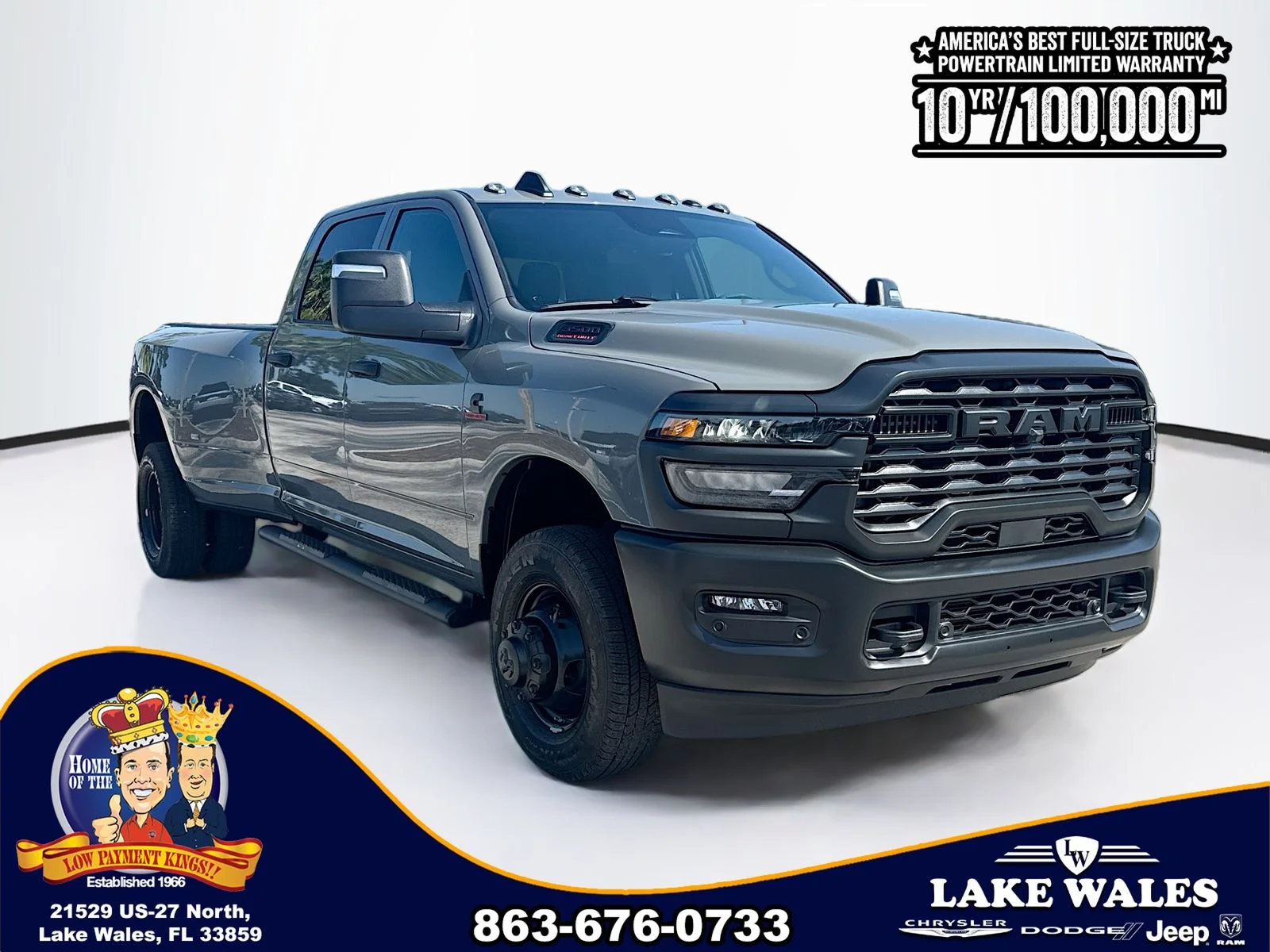 New 2026 Ceramic Gray Clear-Coat Exterior Paint RAM TRADESMAN image 1