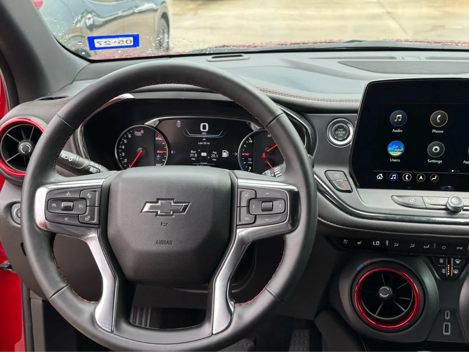 Used 2024 Radiant Red Tintcoat Chevrolet RS image 23