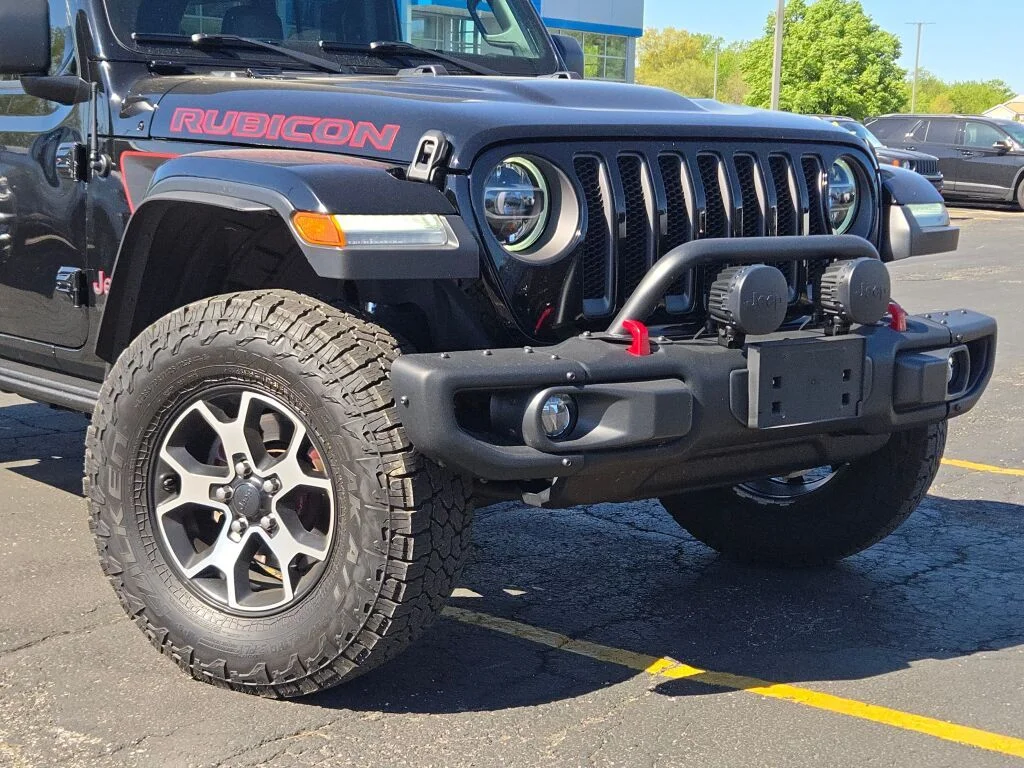 Used 2020 Black Jeep Unlimited Rubicon image 2