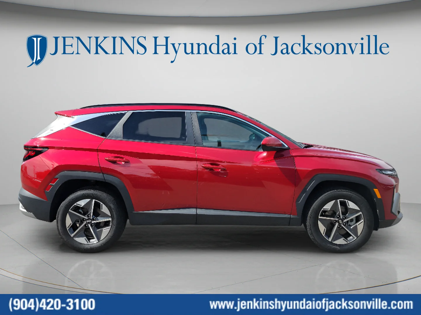 Used 2025 Ultimate Red Hyundai SEL image 2