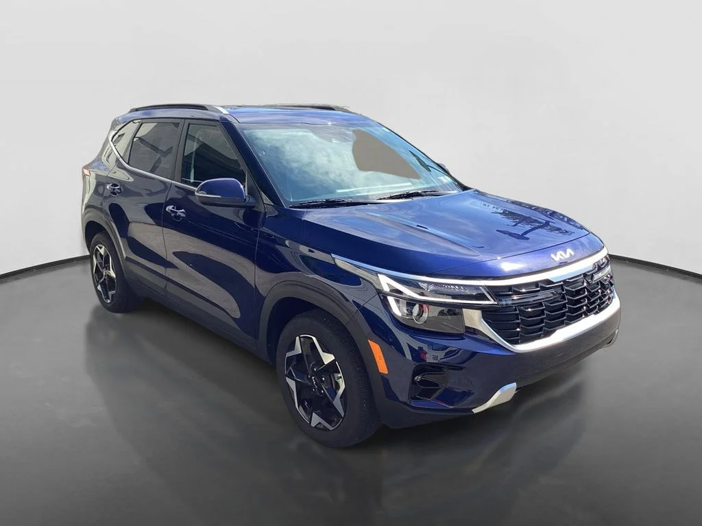 Used 2025 Blue Kia EX image 3