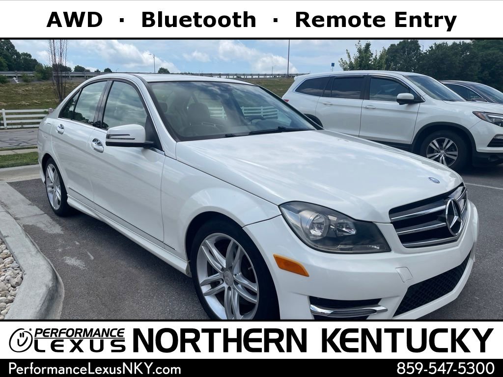Used 2014 Diamond White Metallic Mercedes-Benz C 300 image 1