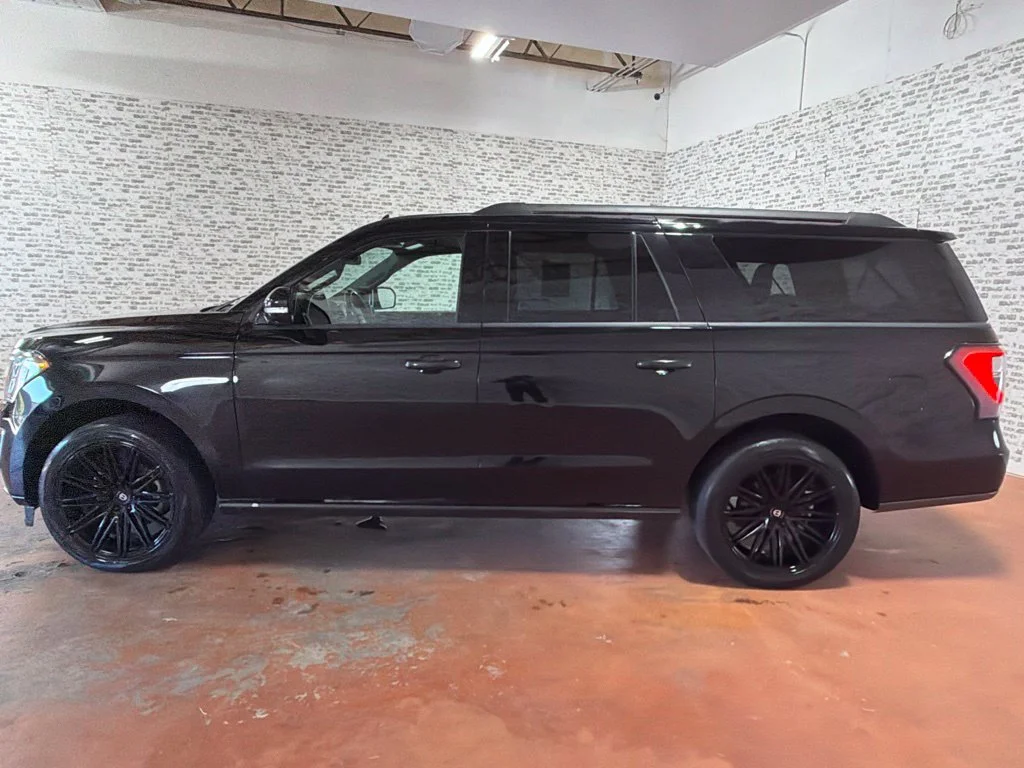 Used 2021 Agate Black Metallic Ford Limited image 4