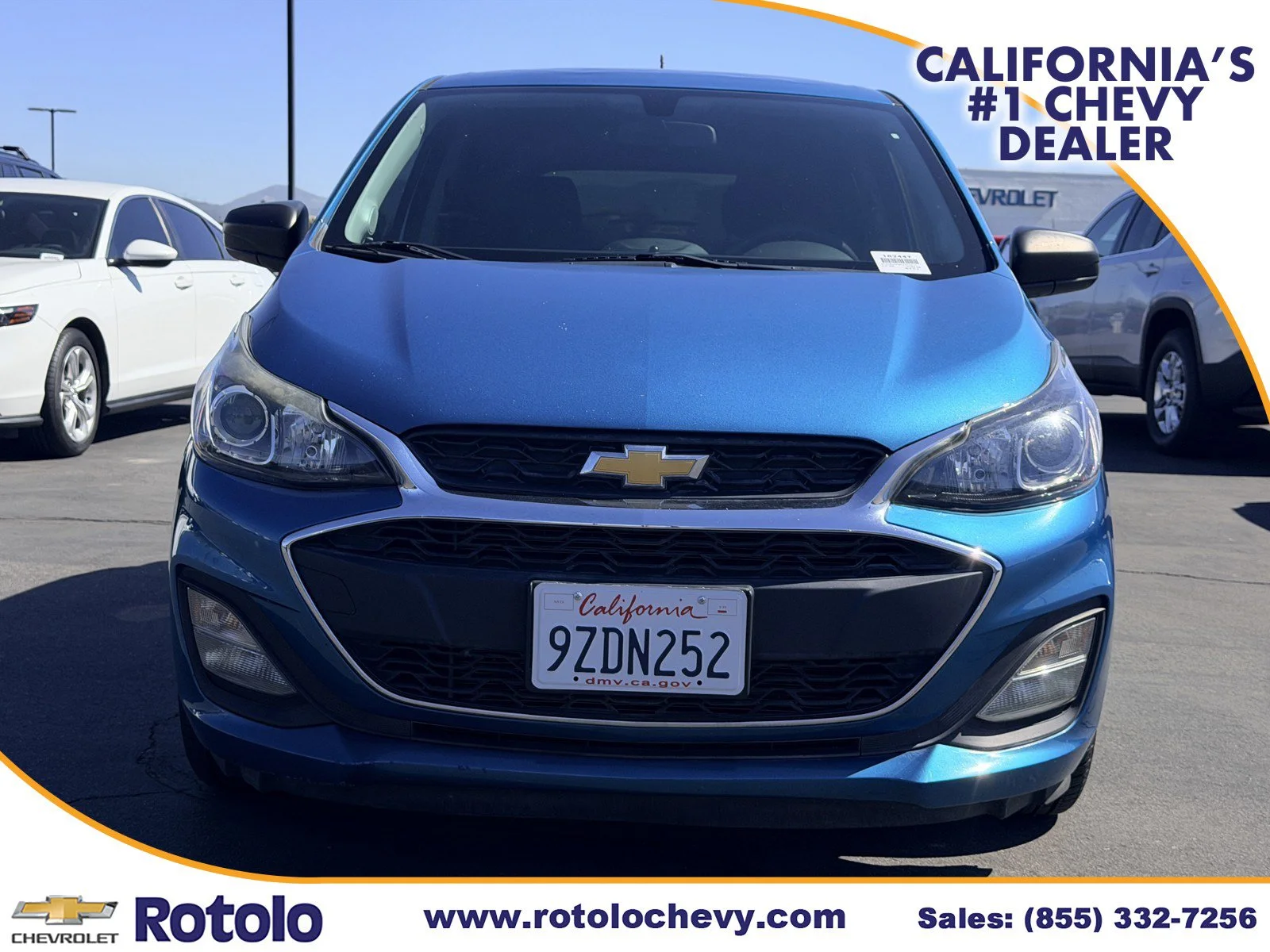 Used 2020 Chevrolet Spark LS with VIN KL8CB6SA8LC409617 for sale in Fontana, CA