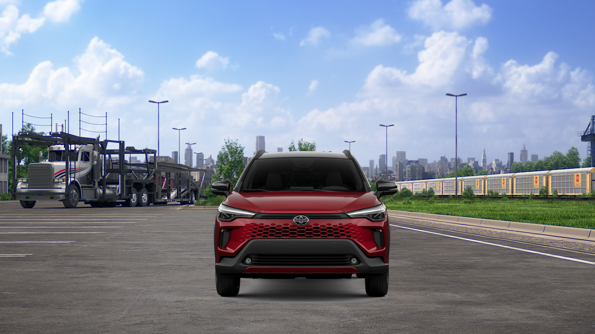 New 2026 Soul Red Crystal  with Jet Black roof Toyota Hybrid XSE image 17