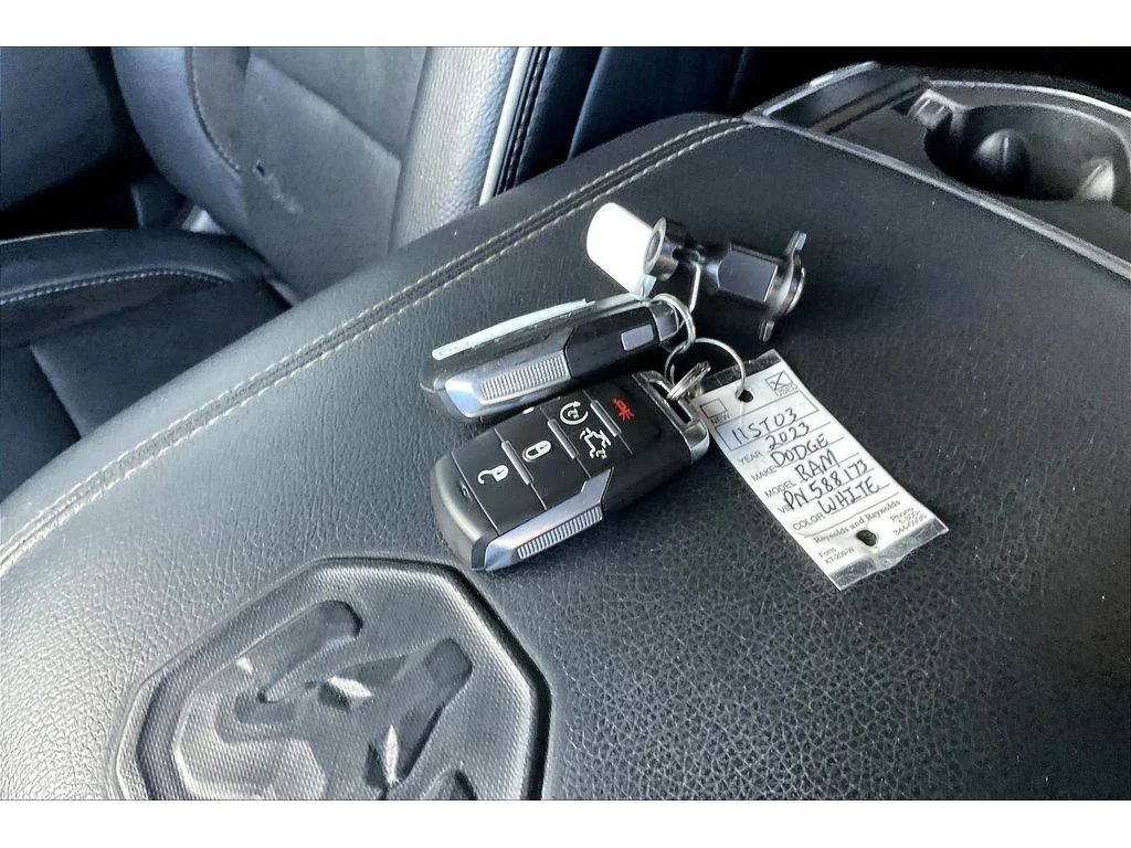 Used 2023 White Ram Laramie image 9