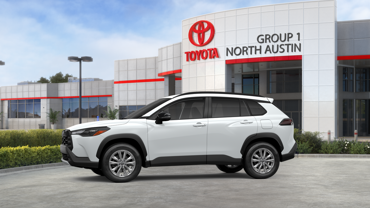 New 2026 Wind Chill Pearl Toyota LE image 3