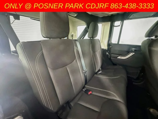 Used 2017 Black Jeep Unlimited Sahara image 23