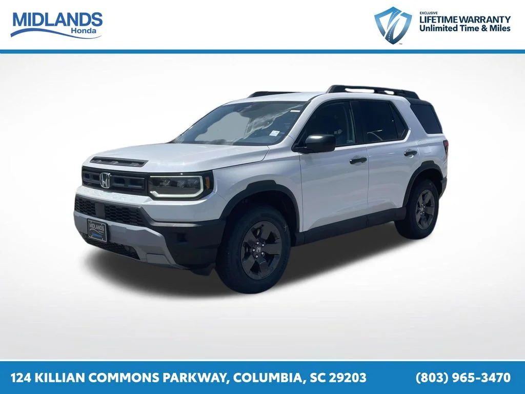 New 2026 Platinum White Pearl Honda RTL Towing image 3
