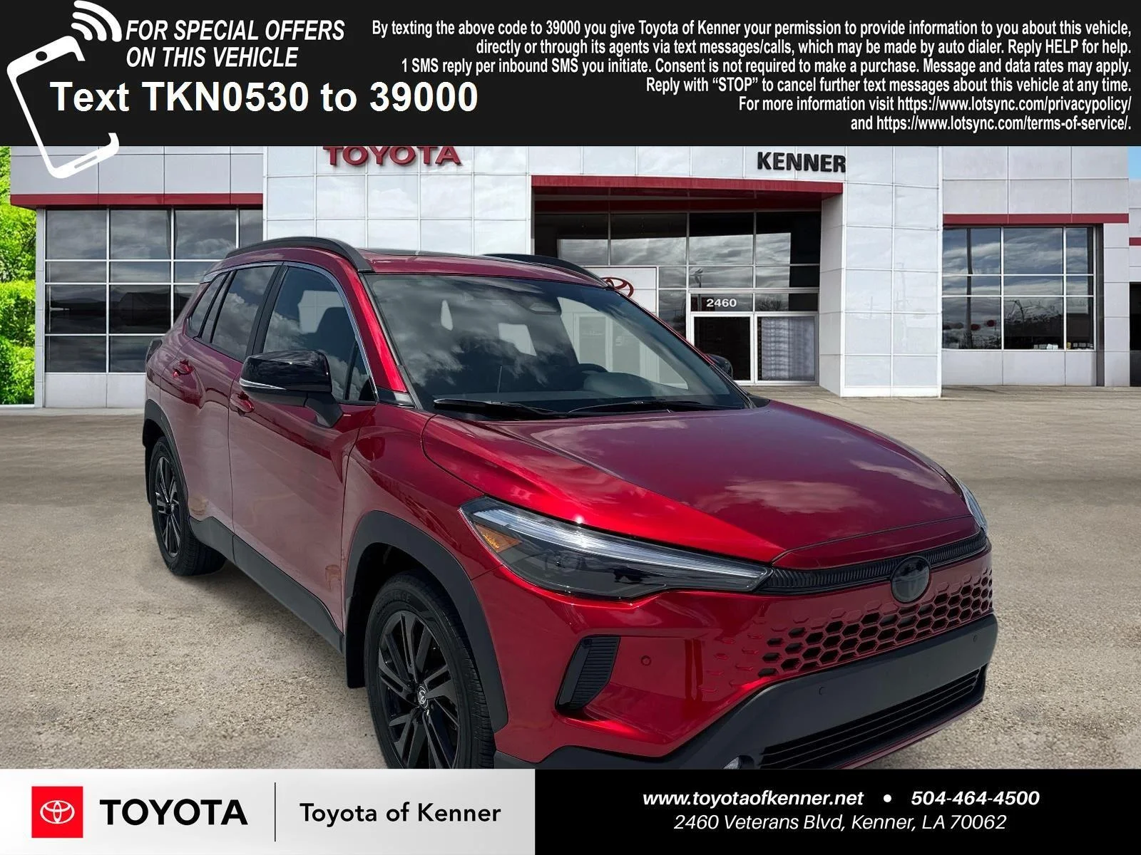 New 2026 Soul Red Crystal Toyota XSE image 1