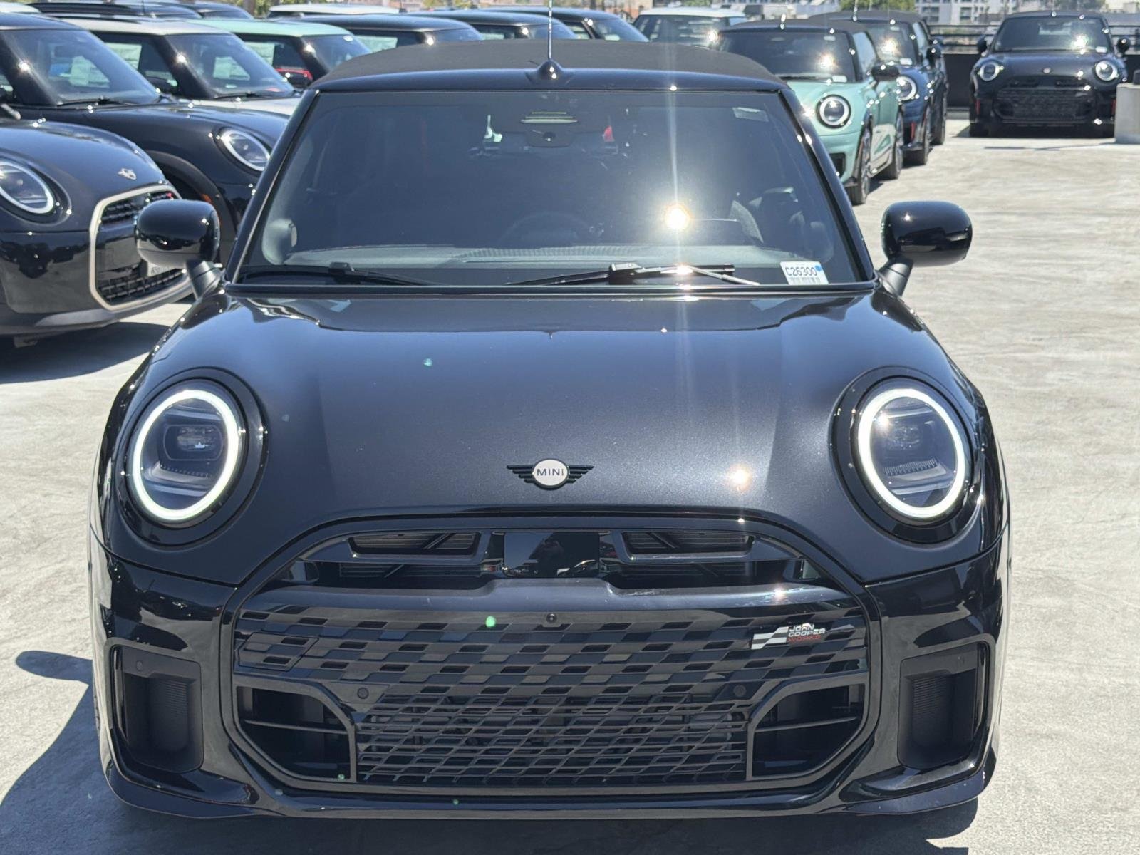 New 2026 0C4R Midnight Black II Metallic MINI Iconic image 3