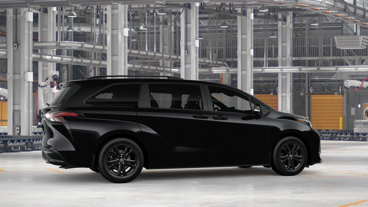New 2026 Midnight Black Metallic Toyota XSE 7 Passenger image 11