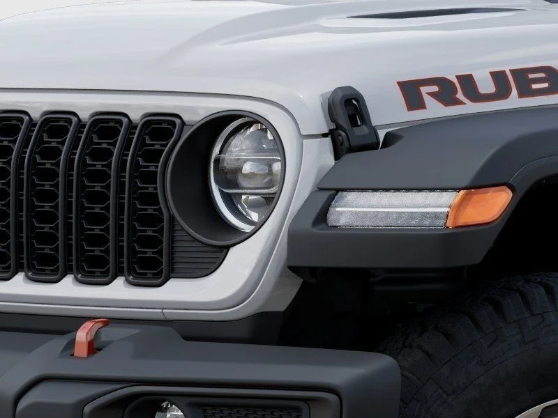 New 2026 Bright White Clear-Coat Exterior Paint Jeep Rubicon image 12