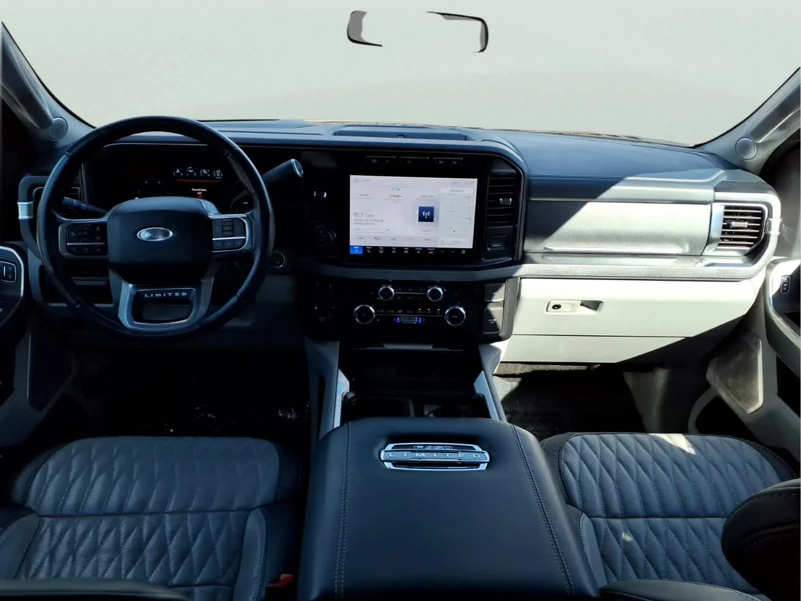 Used 2024 Carbonized Gray Metallic Ford Limited image 23