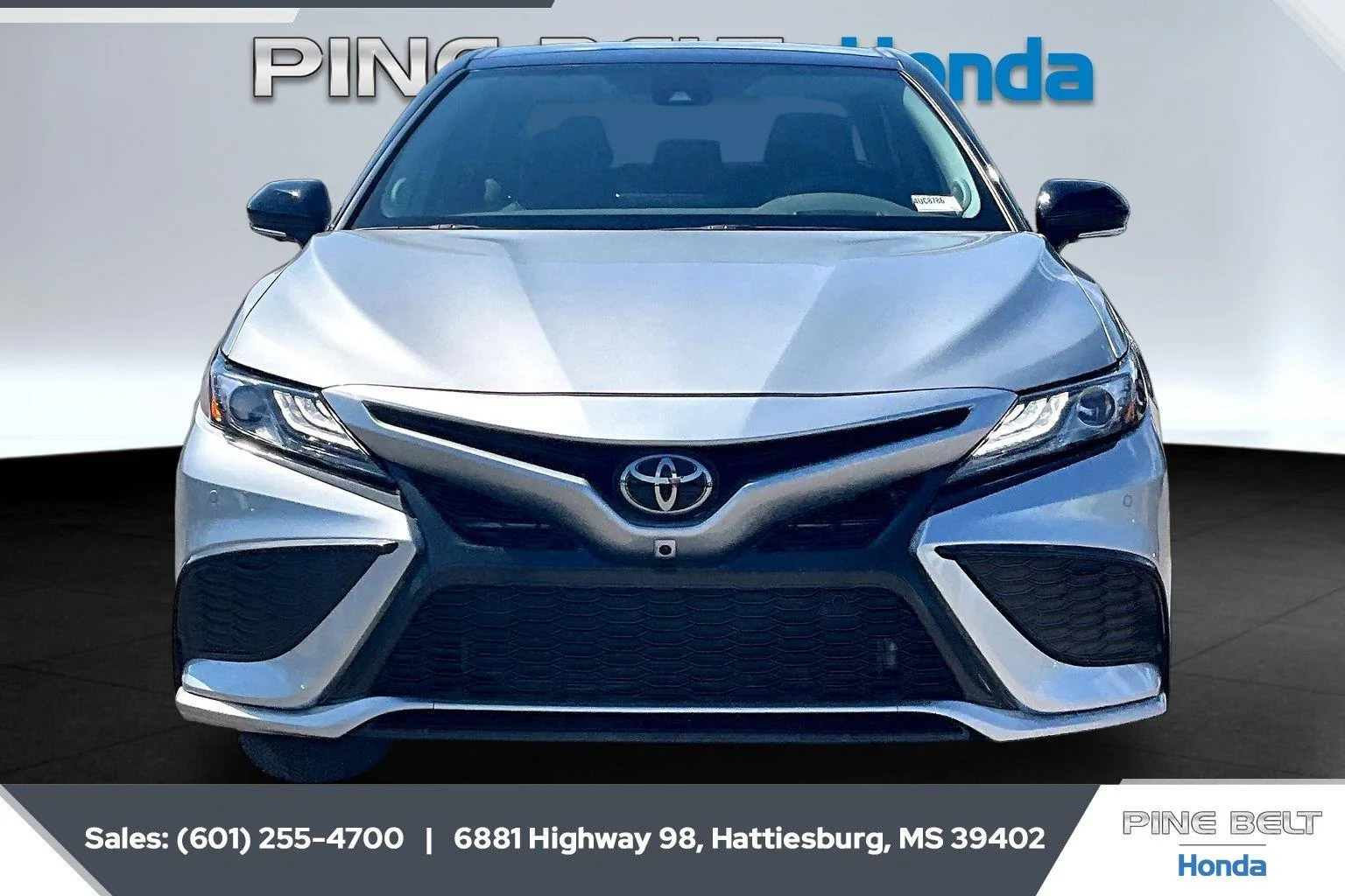 Used 2023 Celestial Silver Metallic/Midnight Black Metallic Toyota XSE image 3