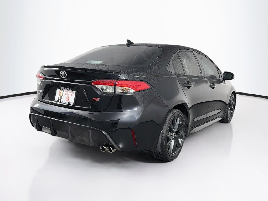 Used 2025 Black Toyota SE image 10
