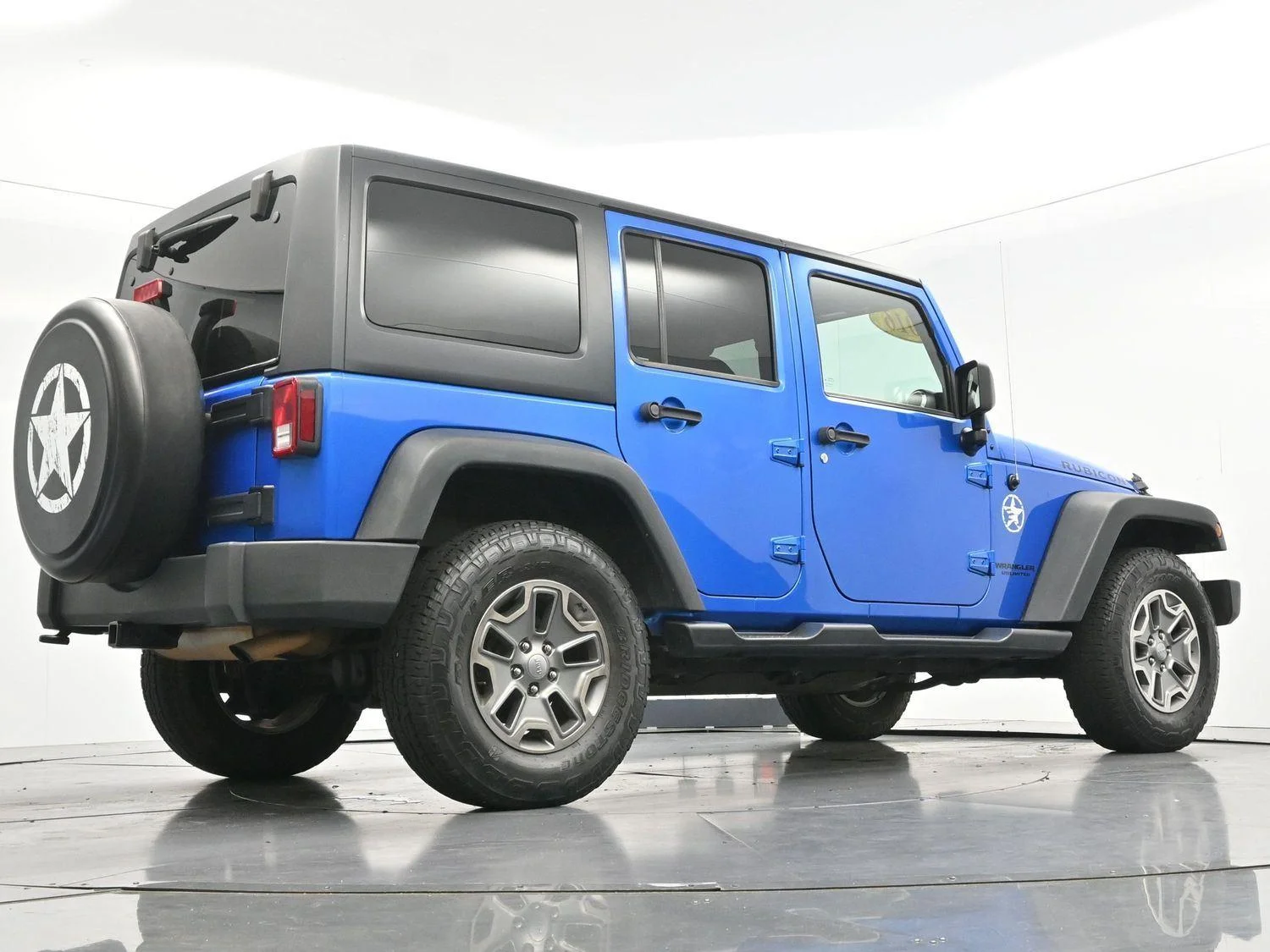 Used 2016 Hydro Blue Pearl Jeep Rubicon image 48