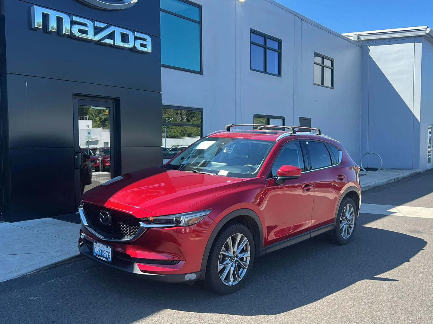 Used 2021 Soul Red Crystal Metallic Mazda Grand Touring image 1