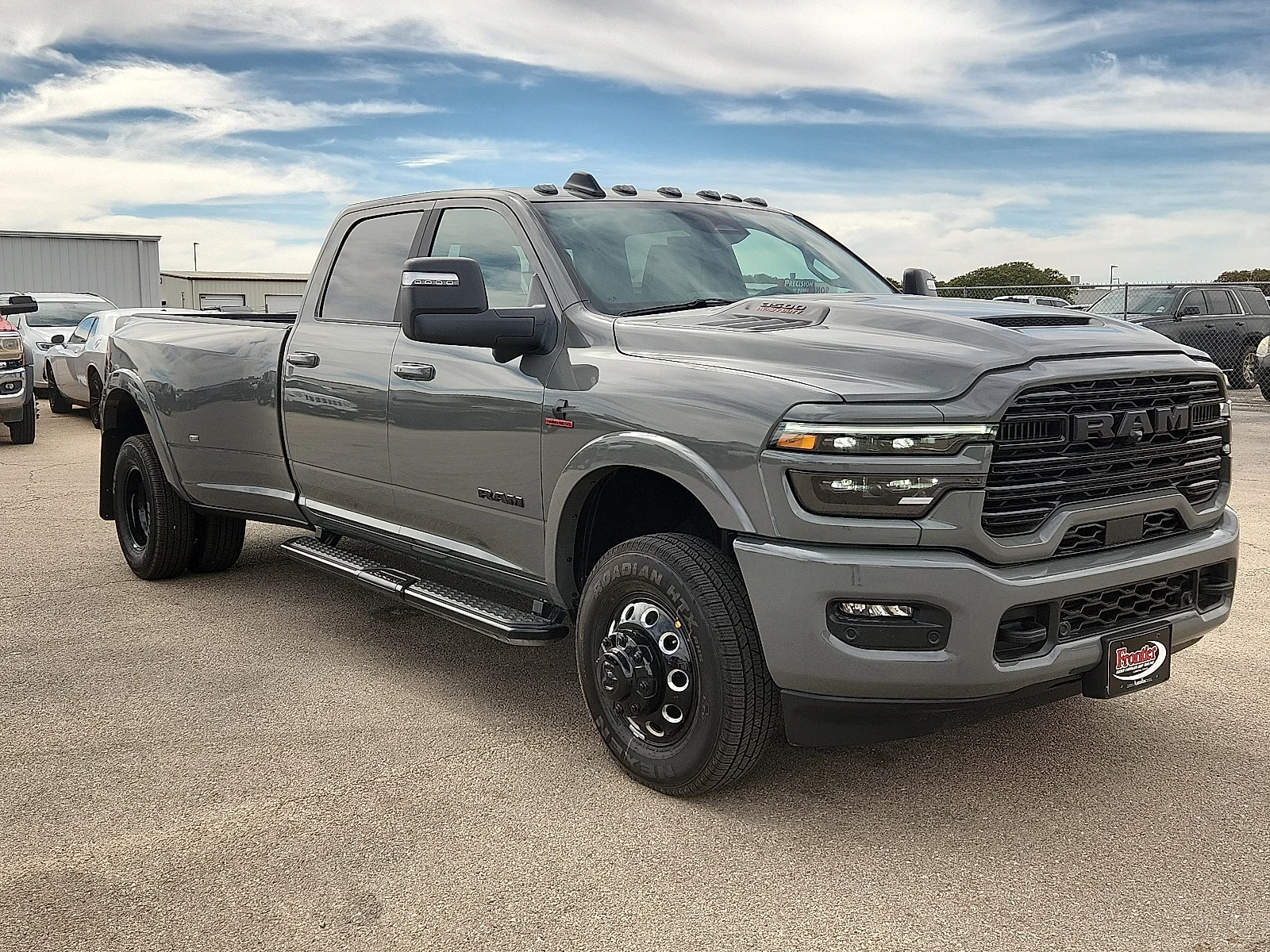 New 2027 Ceramic Gray Clear-Coat  Paint Ram LARAMIE CREW CAB 4X4 8