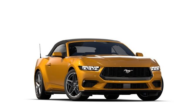 New 2026 Orange Fury Metallic Tri-coat Ford EcoBoost® Convertible image 4