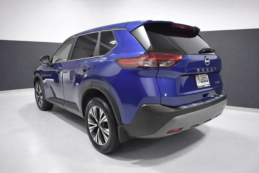 Certified Used 2023 Blue Nissan SV image 3
