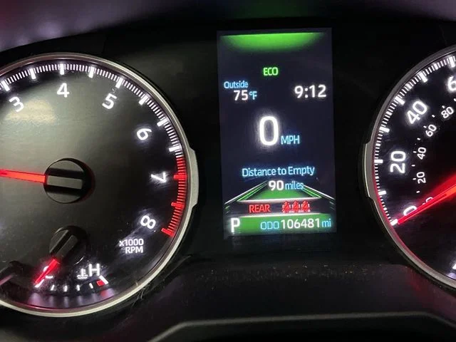 Certified Used 2021 Blue Toyota LE image 13