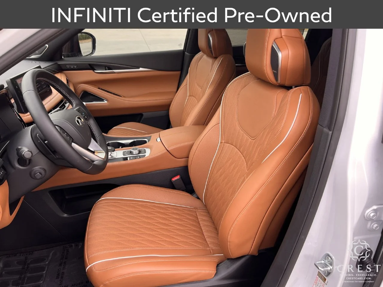 Certified Used 2027 Radiant White Black Obsidian INFINITI AUTOGRAPH image 25