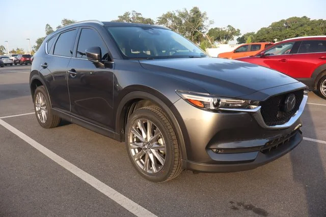 Used 2020 Machine Gray Mazda Grand Touring image 1