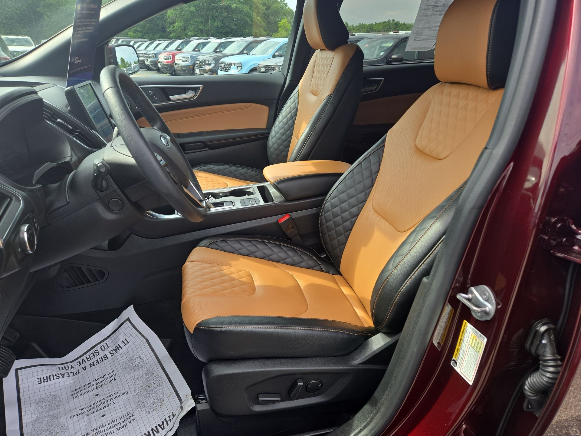 Used 2024 Burgundy Ford Titanium image 6