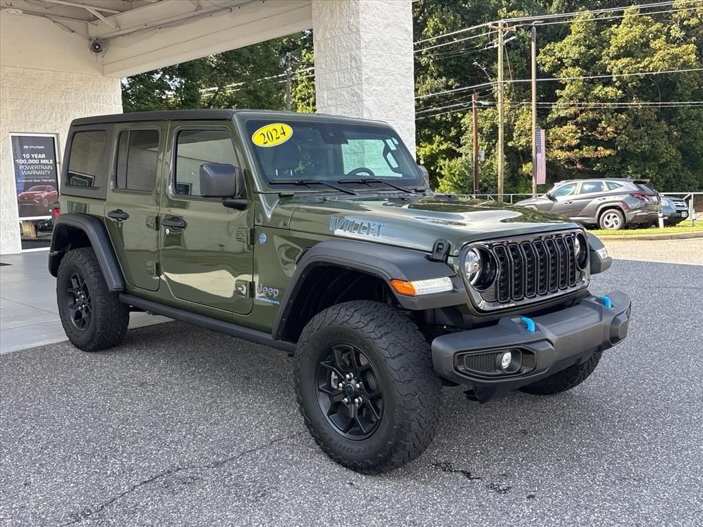 Used 2024 Green Clearcoat Jeep Willys 4xe image 22