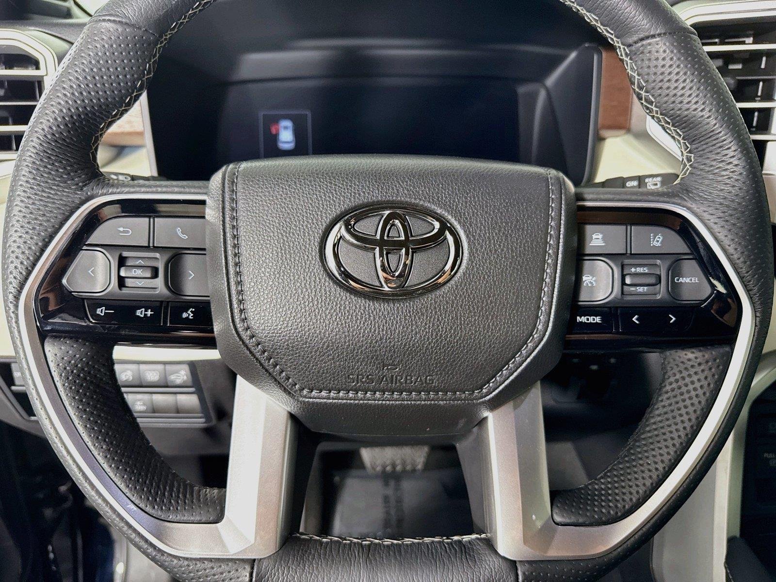 Used 2025 Midnight Black Metallic Toyota Capstone image 17