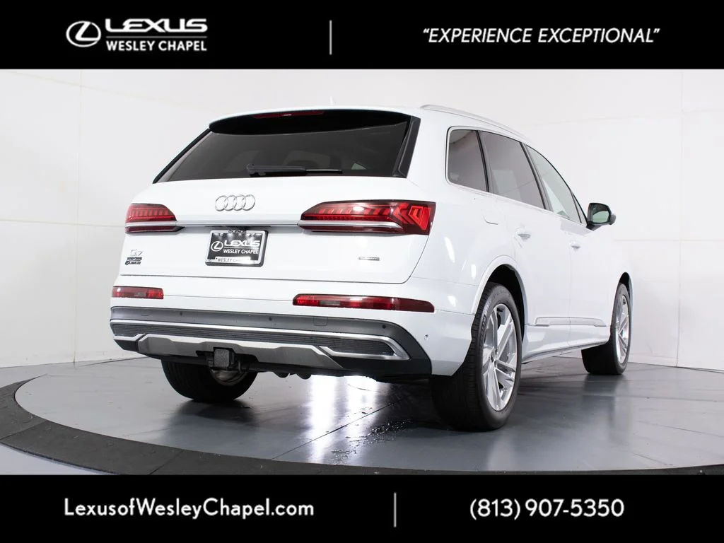 Used 2021 White Audi 55 Premium Plus image 6