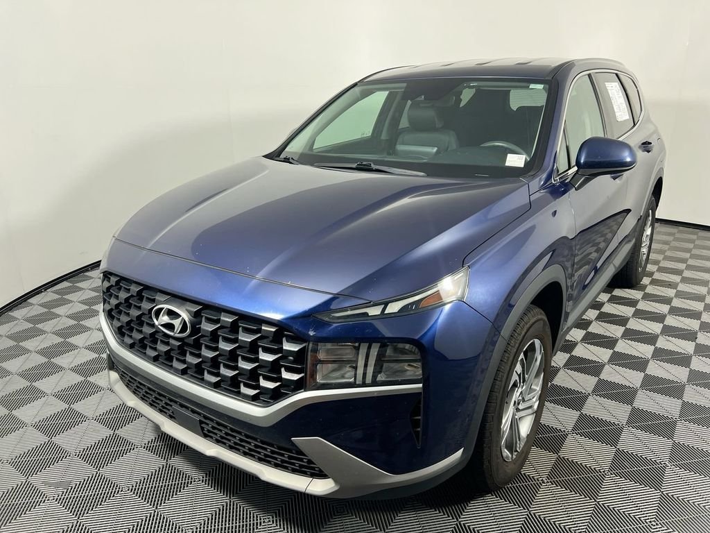 Used 2021 Blue Hyundai SE image 7